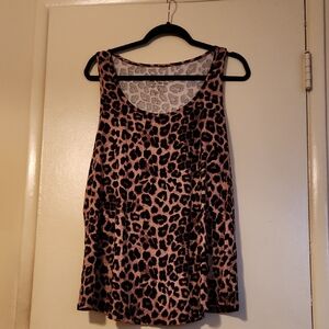 EUC Torrid 2X Super Soft Leopard Print Tank *Closet Clearout Bundle Sale*